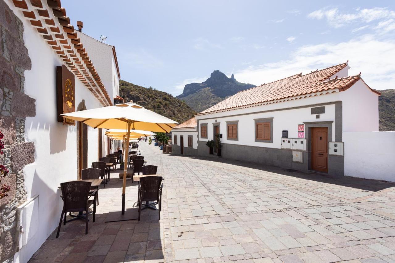 Casa Evaristo With Roque Nublo View Tejeda  Exterior photo