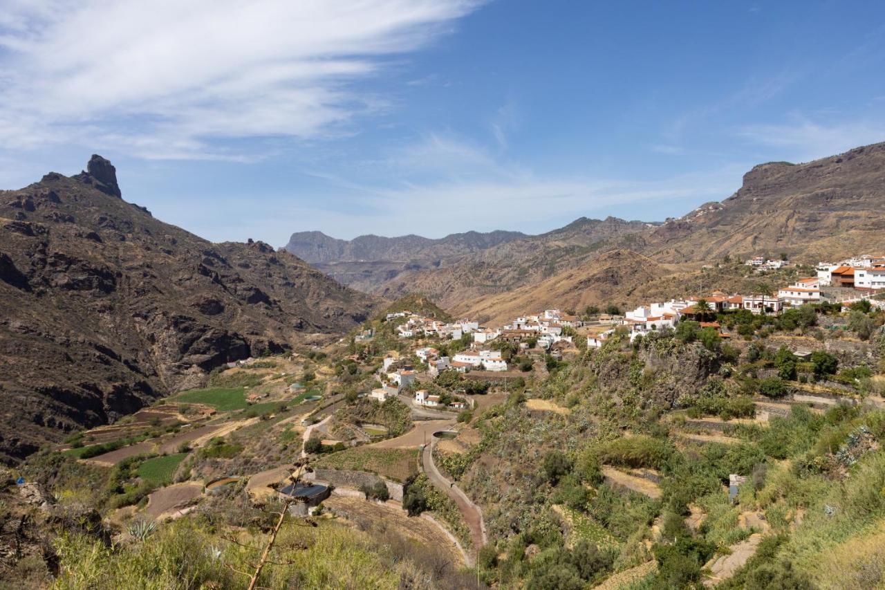 Casa Evaristo With Roque Nublo View Tejeda  Exterior photo
